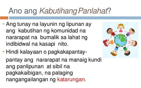 matiwasay na lipunan drawing|Esp 9 Modyul 1: Layunin ng Lipunan: Kabutihang .
